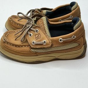 Sperry Topsider Lanyard Boat Shoe Size 9 Toddler
